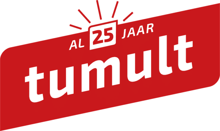 Tumultlogo 25 jaar inspirerend mentoraat