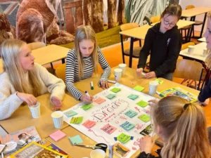 CSG Ulbe van Houten leerling brainstormsessie